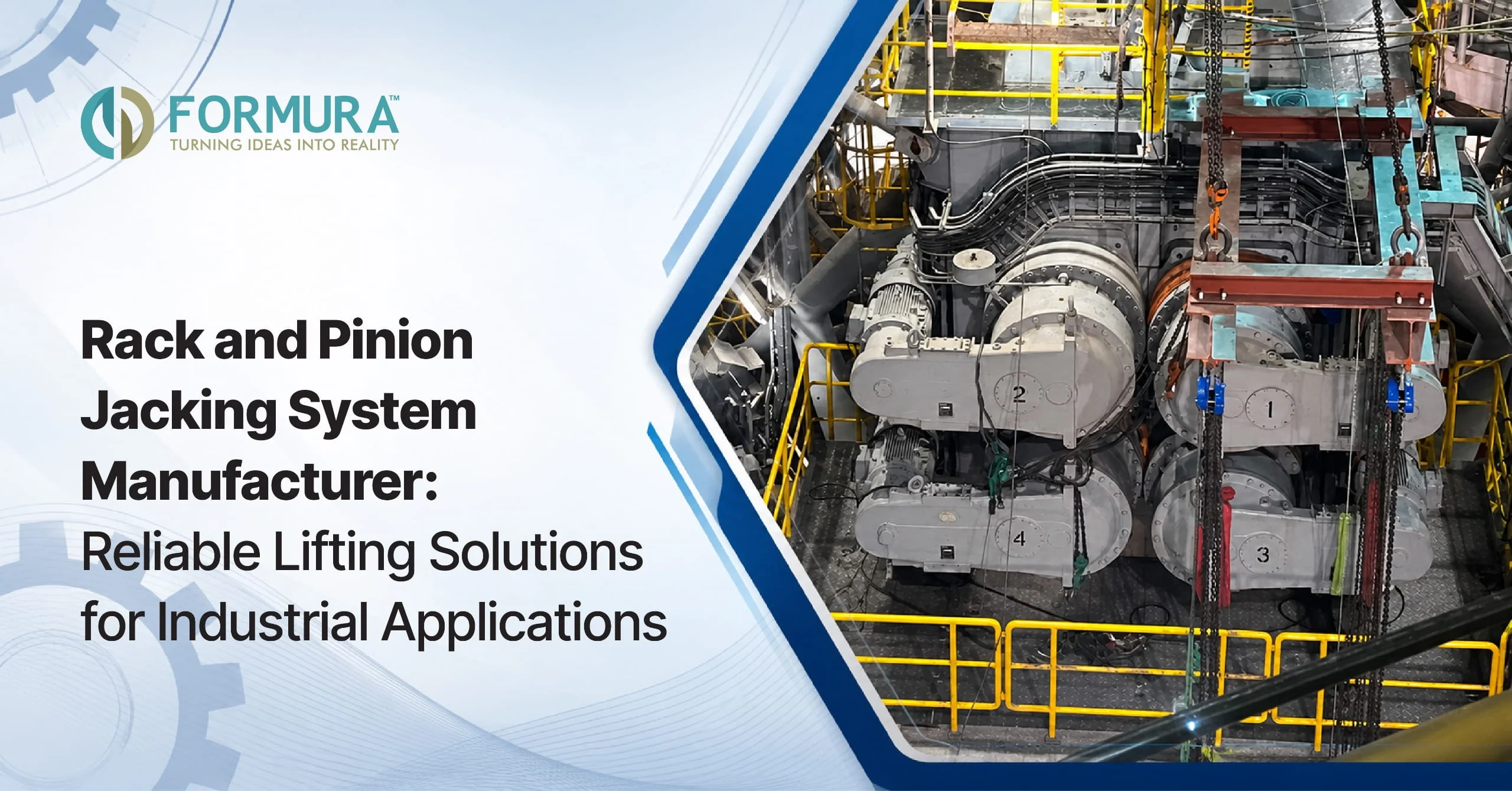 Rack and Pinion Jacking System Manufacturer: Reliable Lifting Solutions for Industrial Applications